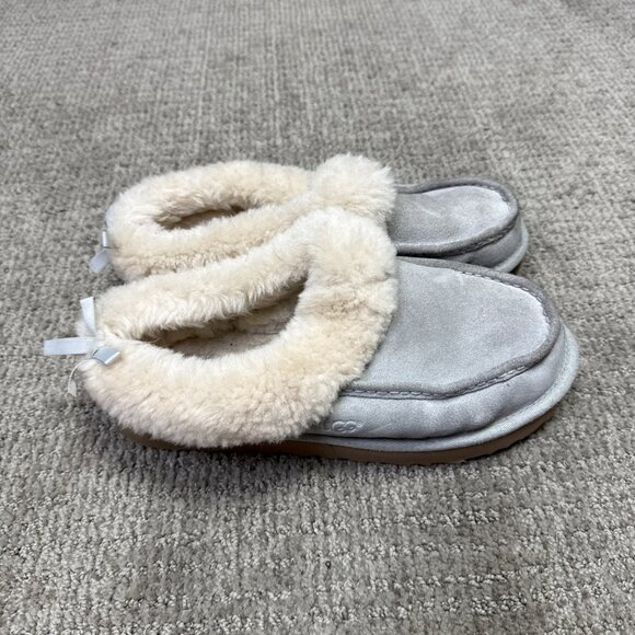 Ugg Slippers Gray Women’s Size 9 - Picture 1 of 10